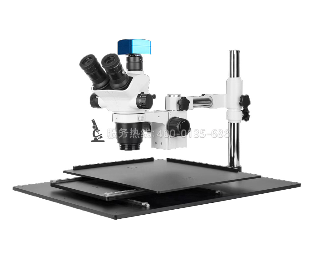 XTD-6745Y檢查顯微鏡配有二維移動(dòng)工作臺(tái)可放8寸晶圓